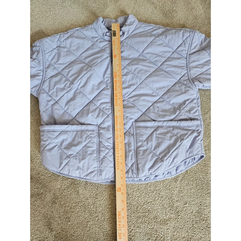 All in Motion Quilted Jacket Womens XXL Lavender Puffer‎ Zip Athleisure Gorpcore